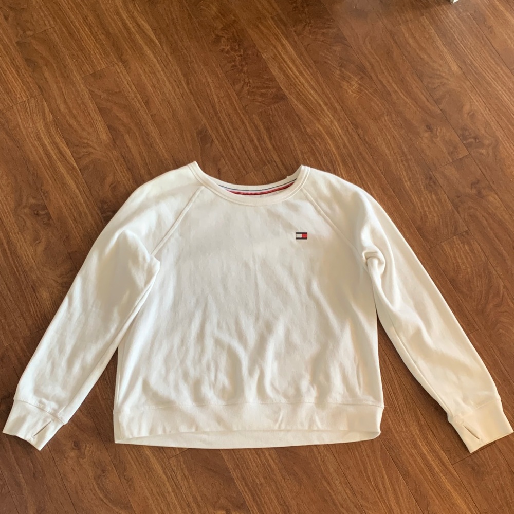 Tommy Hilfiger Classic White Sweatshirt